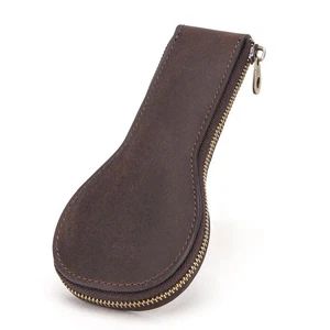 Retro Leather Watch Pouch Watch Case Travel Storage Case Organizer Bag Box Gift - Picture 1 of 12