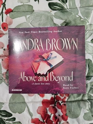 New 6-CD, 7-Hour Audiobook of Sandra Brown's "Above and Beyond" Foto 1 de 2