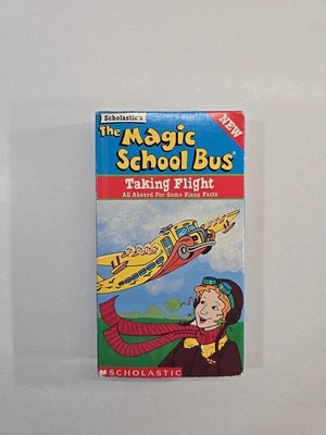 Magic School Bus, The - Taking Flight (VHS, 1997) PBS Scholastic Video Cassette - Image 1 of 4