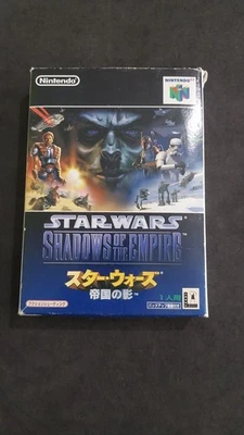 STAR WARS SHADOWS OF THE EMPIRE NINTENDO 64 N64 USATO JAPAN USATO COMPLETO - Immagine 1 di 4