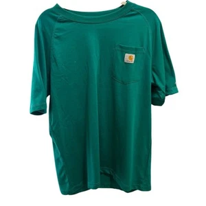 Carhartt Men's XL Green Force T-Shirt - Durable fabric Summer Spring Casual - Picture 1 of 7