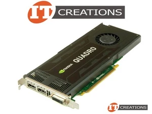 NVIDIA GPU KEPLER 3GB GDDR5 GRAPHICS VIDEO CARD QUADRO K4000-DELL - Picture 1 of 3