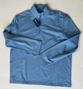 SUÉTER GOLDEN BEAR GOLF 1/4 CREMALLERA TALLA L NIÑO PEQUEÑO AZUL RENDIMIENTO JACK NICKLAUS - Imagen 1 de 6