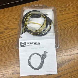 Audiovox Interface Kabel 34-Pin Stecker Stecker PIA für XM schwarz/gelb NOS - Bild 1 von 3