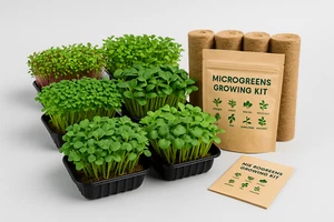 Kit de Cultivo Microgreens | 7 Variedades | Juego de Jardín Interior Eco de Ucrania - Imagen 1 de 2