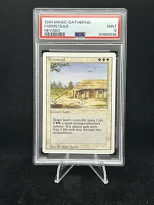 FARMSTEAD Revised 1994 Magic The Gathering MTG PSA 9 MINT TCG š„Reserved Listš„ - Picture 1 of 7