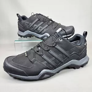 Scarpe Adidas Terrex Swift R2 Gore-Tex da uomo taglia 12,5 nere sneakers da trekking trail - Foto 1 di 14