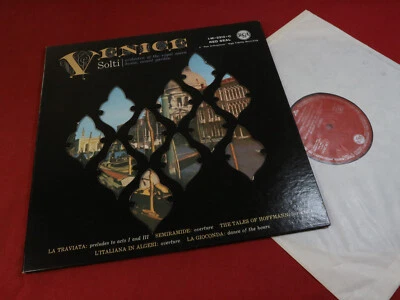 Georg Solti  VENICE (VERDI OFFENBACH ROSSINI)  LP RCA LM-2313-C Germany 1960 Mon - Bild 1 von 4