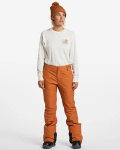 NUEVO CON ETIQUETAS PANTALÓN DE NIEVE BILLABONG MALLA $130 XL adobe 10k aislado impermeable - Imagen 1 de 7