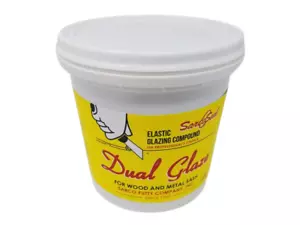 Sarco Dual Glaze Putty GRAY- 1 Quart - Picture 1 of 3