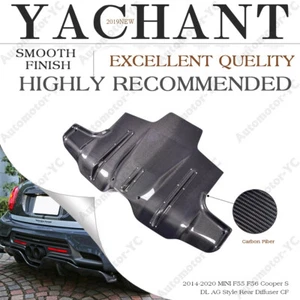 CARBON Auto dl-ag-style Rear Diffuser bottom For 14-20 MINI F55 F56 Cooper S - Picture 1 of 12