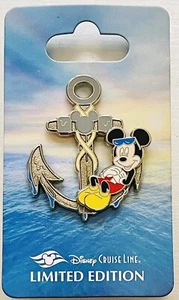 Disney Cruise DCL Mickey Mouse Anchor Pin - Picture 1 of 1