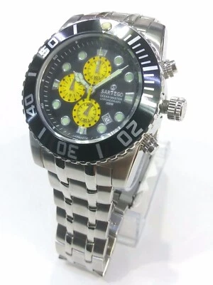 Sartego Ocean Master sports Chronograph 200 meter luminous watch SPC53 - Image 1 of 4