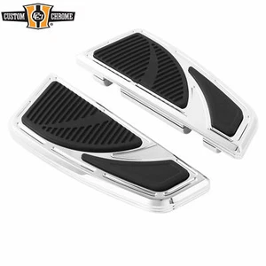 Chrome Venoms Passenger Footboard Floorboard Fit For Harley Touring Softail - Picture 1 of 5