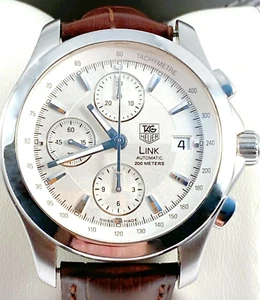 TAG Heuer Calibre 16 Chronorgraph Mens Watch in Exc Cond. Link Model CJF2111 .. - Picture 1 of 10