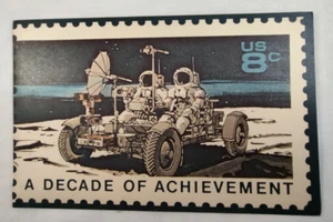 Apollo 15 Moon Buggy First Day Cover Folder Vintage FDC 1971 Space - Picture 1 of 6