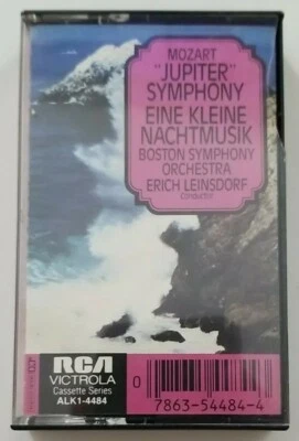 Mozart Jupiter Symphony Eine Kleine Nachtmusik Boston Symph Orchestra Cassette - Image 1 of 4