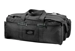 Rothco Canvas Mossad Duffle Bag - Black - Picture 1 of 1