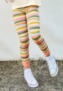 girls Matilda Jane Dream Chasers All Striped Out Leggings size 10 NWT - Picture 1 of 3