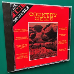 COUNTRY GEMS CD Glen Campbell Crystal Gayle Bobbie Gentry Olivia Newton-John EX - Picture 1 of 9