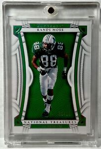 2023 National Treasures Collegiate Randy Moss Silver /99 Marshall  Color Match