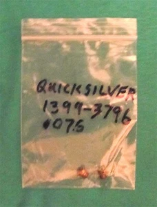 Lot 2 New Quicksilver Carburetor Jets Part # 1399-3796 Size .076 - Bild 1 von 1