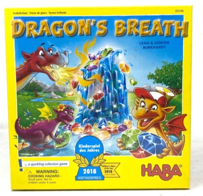 HABA Dragon's Breath - 2018 Kinderspiel des Jahres Winner 3D Set up Game - Image 1 of 4