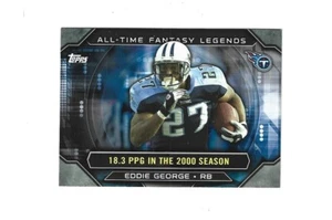 2015 Topps All Time Fantasy Legends #ATFLEG Eddie George TENNESSEE  TITANS - Picture 1 of 1