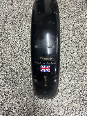 Guardabarros trasero Triumph vintage Foto 1 de 4