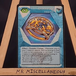 Magi Nation Duel - Anillo de Tormenta - Reliquia Arterial - Base Limitada - Imagen 1 de 1