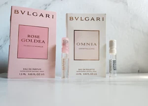 BVLGARI Omnia Crystalline edt & Rose Goldea Essence of the Jewell edp 1.5 ml x 2 - Picture 1 of 3