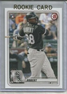 2020 BOWMAN-LUIS ROBERT-"TRUE"-ROOKIE CARD-WHITE SOX #18 MINT-HOT!!