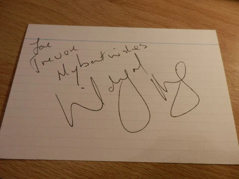 HILDEGARD  NEIL -  BRITISH ACTRESS -   AUTOGRAPH Cover