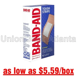 Band Aid Tough Strips Bandagen (10XL Bandagen pro Box) - MEHR KAUFEN & 30% SPAREN!! - Bild 1 von 9