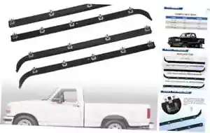 Window Molding Sweep Felt Trim Seal Belt Compatible with Ford F150 F250 F350 - Picture 1 of 8