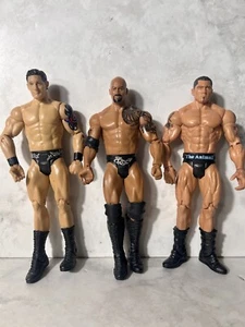 Figuras de acción WWE Mattel 2011 The Rock, The Animal & Wade Barrett - Imagen 1 de 4