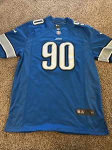 Maglia Nike On Field Detroit Lions Ndamukong Suh cucita NFL taglia XXL 90 - Foto 1 di 8