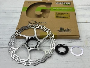 Galfer Wave Fixed Centerlock Road/Gravel Disc Brake Rotor 140 /160/180mm - Picture 1 of 2