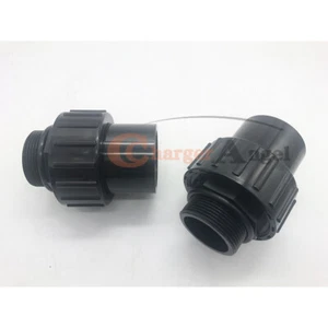 2 Union Plumbing Joints 1.5" NPT x 1.5" Swimming Pool Spa Pump Slip Fitting CPVC - Picture 1 of 8