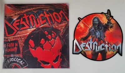Destruction Diabolical Shaped Picture Disc Vinyl Record new Church of Vinyl - Image 1 of 2