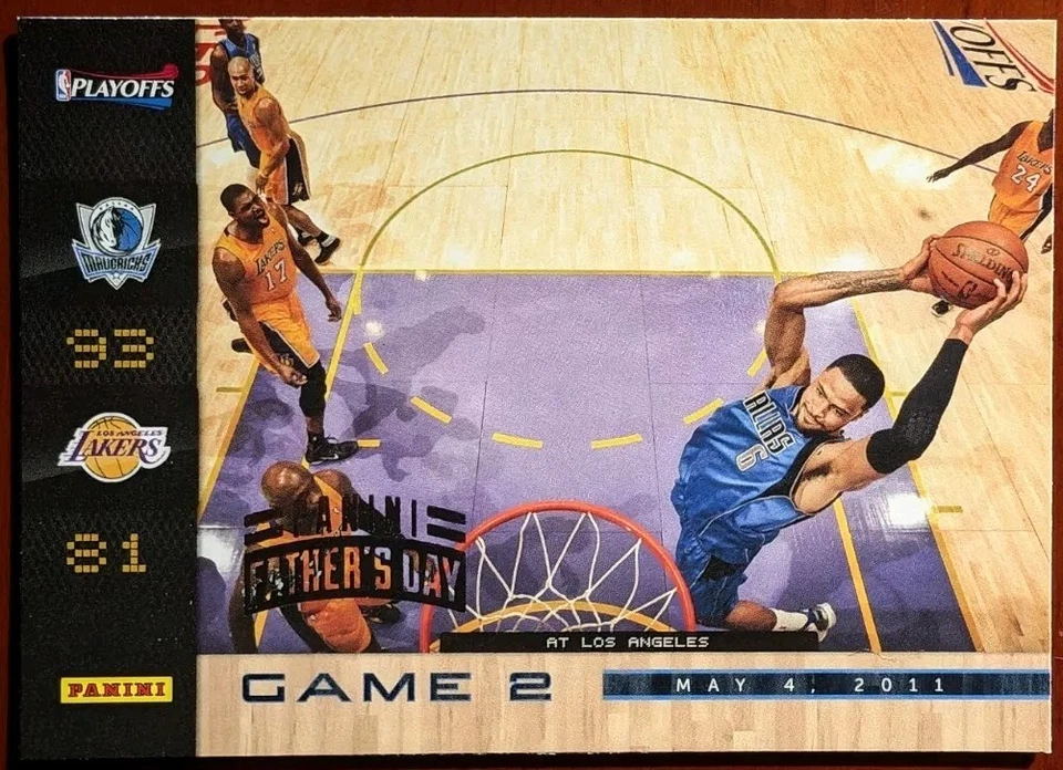 DALLAS MAVERICKS 2012 Panini Fathers Day 2011 Buyback SP NO2/5 Коби Брайант Лейкерс - Изображение 1 из 2
