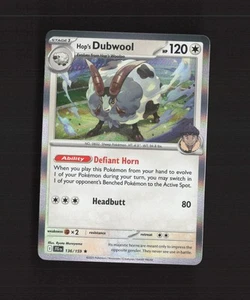 Hop's Dubwool 136/159 Journey Together Holo Rare Pokemon Karte NM - Bild 1 von 10