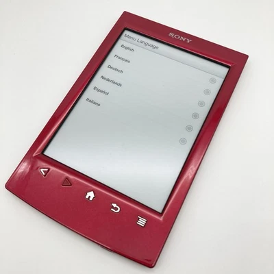 Sony PRS-T2 2GB eBook WLAN 15,2 cm (6 Zoll) Scharlachrot eReader Digitales Buch - Bild 1 von 4
