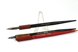 Antique Dip Pens with NIBS Eagle Cortex General Pen 206 American Pencil - Picture 1 of 7