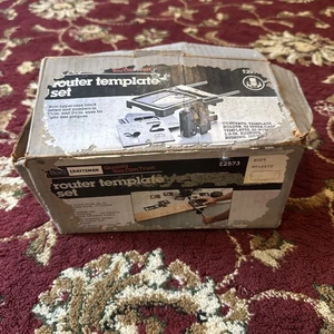 Sears Craftsman Router Template Set 9-2573 Vintage Letters & Numbers USA - Picture 1 of 5