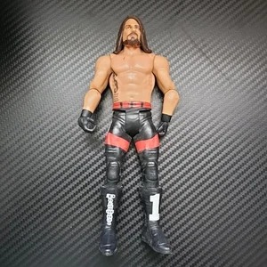 WWE AJ Styles 2017 Mattel Wrestling Action Figure W/ Black Gloves 7" Tall - Picture 1 of 8