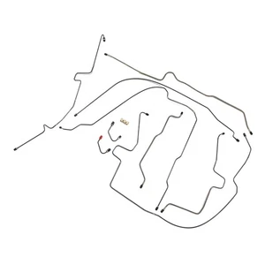 Stainless Steel Brake Line Set SJPB9701 Preformed Hydraulic Complete - Picture 1 of 12