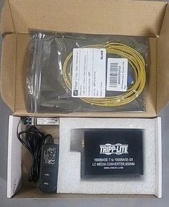 Tripp Lite LC Media Converter 850NM Mod: N785-001-LC-MM 1000BASE-T to1000BASE-SX - Bild 1 von 9