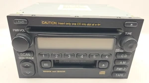OEM TOYOTA JBL FM Radio 6 DISC CD CHANGER TAPE HEAD UNIT RECEIVER 86120-0c040 - Picture 1 of 8