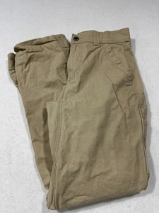 Red Head Pants Mens 32x34 Tan Khakis Carpenter Work Pants Straight - Picture 1 of 6
